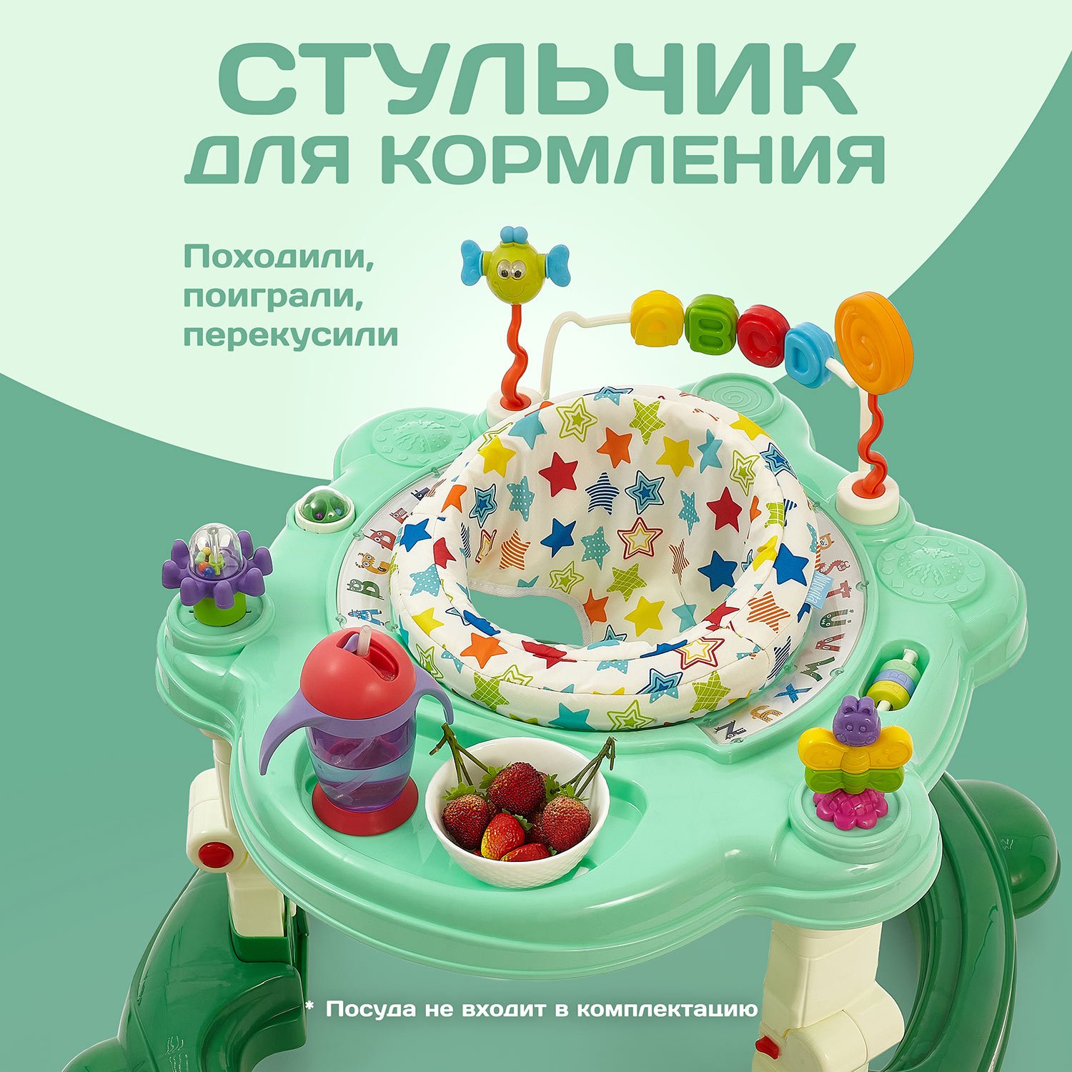 Ходунки Nuovita Apertura зеленый - фото 4
