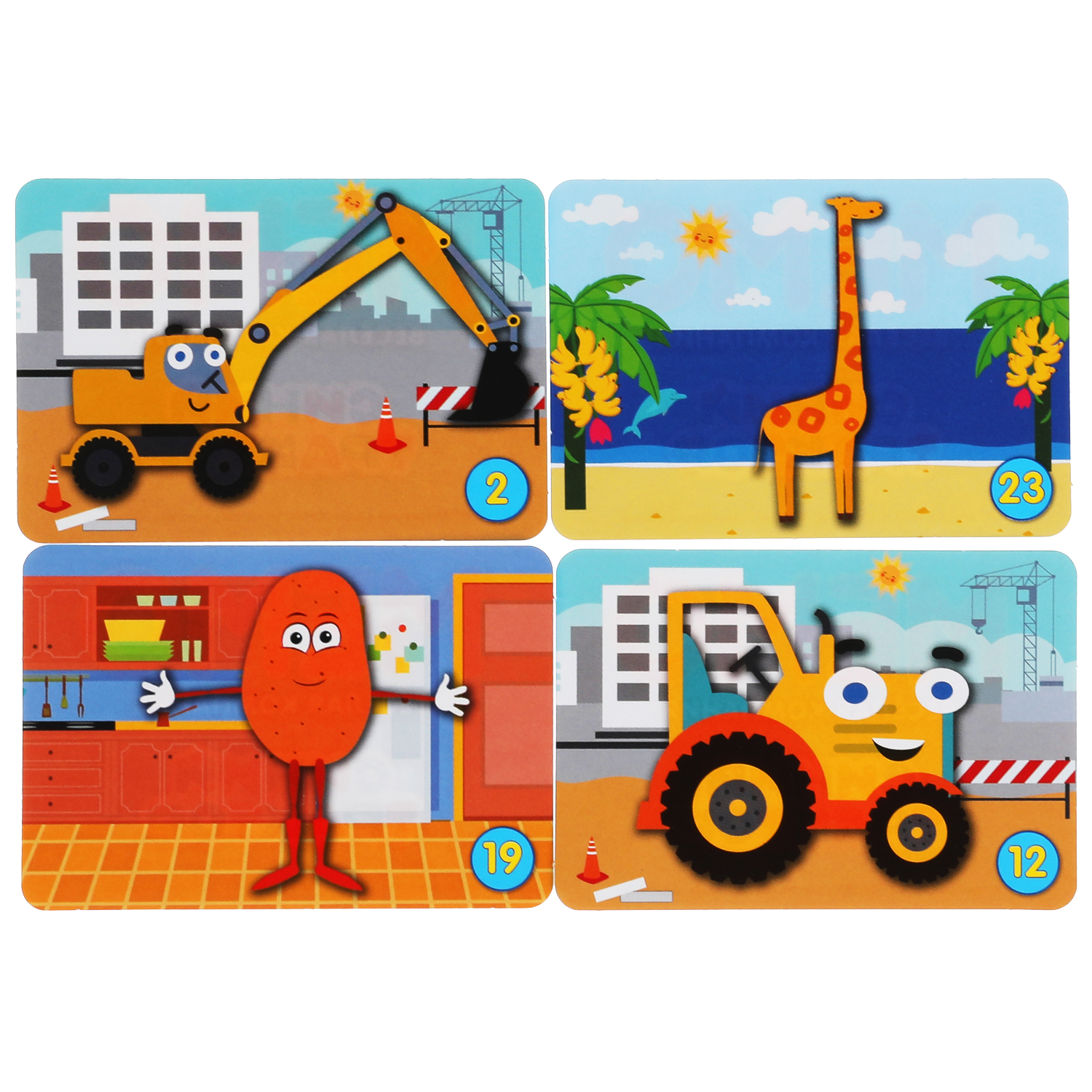 Настольная игра Умные игры Синий трактор Мемо - фото 4