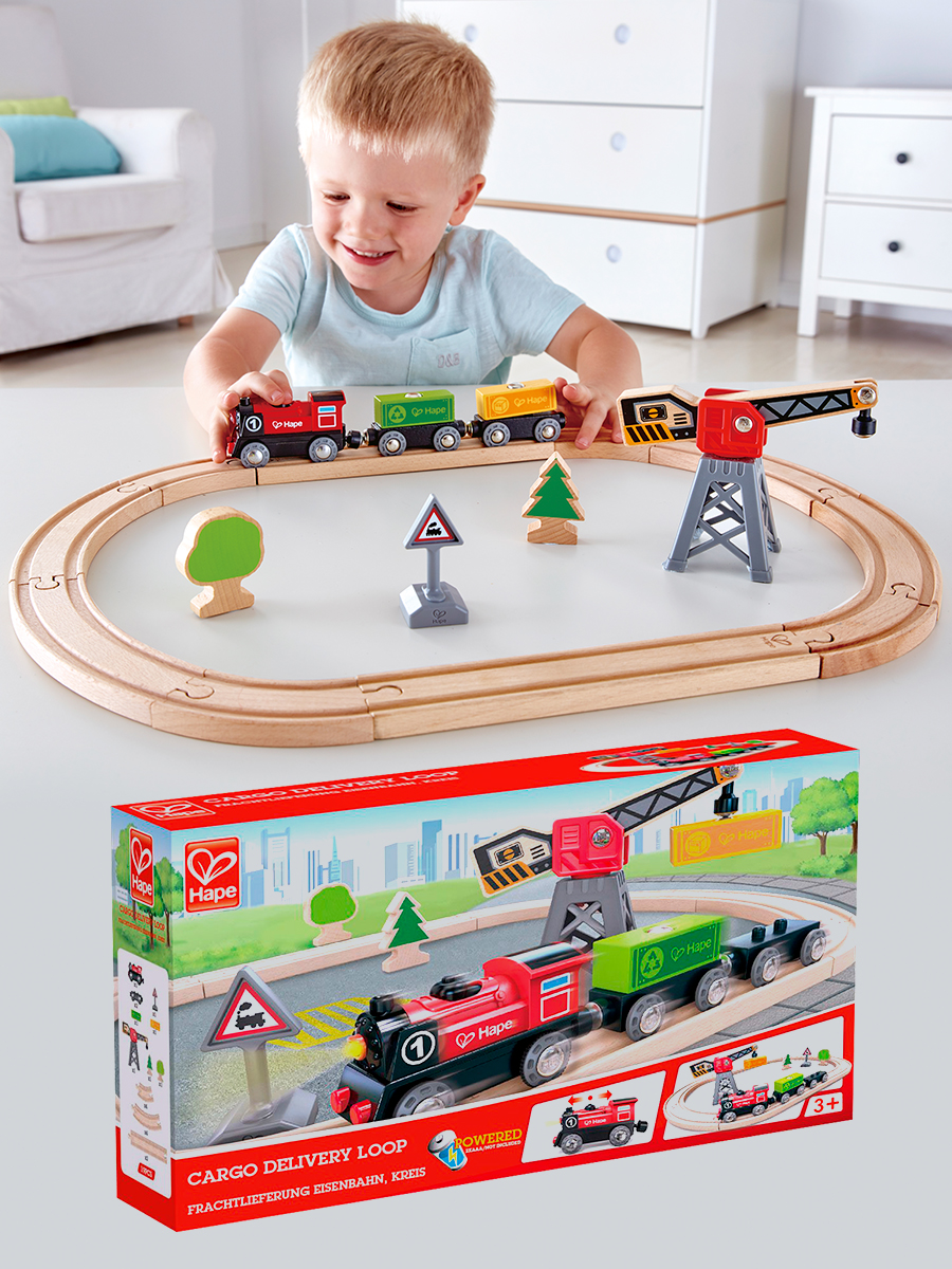 Развивающая железная дорога Hape E3731_HP - фото 1