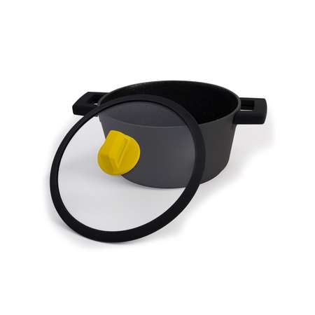 Кастрюля с крышкой ZANUSSI из алюминия Zanussi Calabria 24 на 13 см 4 л
