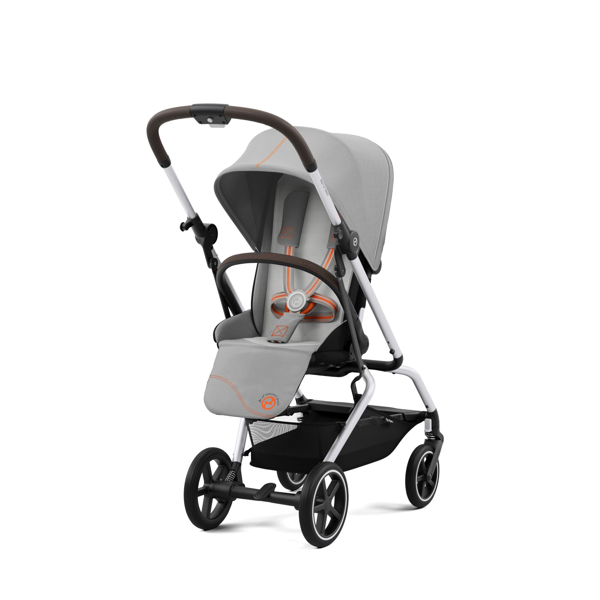 Коляска прогулочная Cybex Eezy S Twist Lava Grey - фото 1
