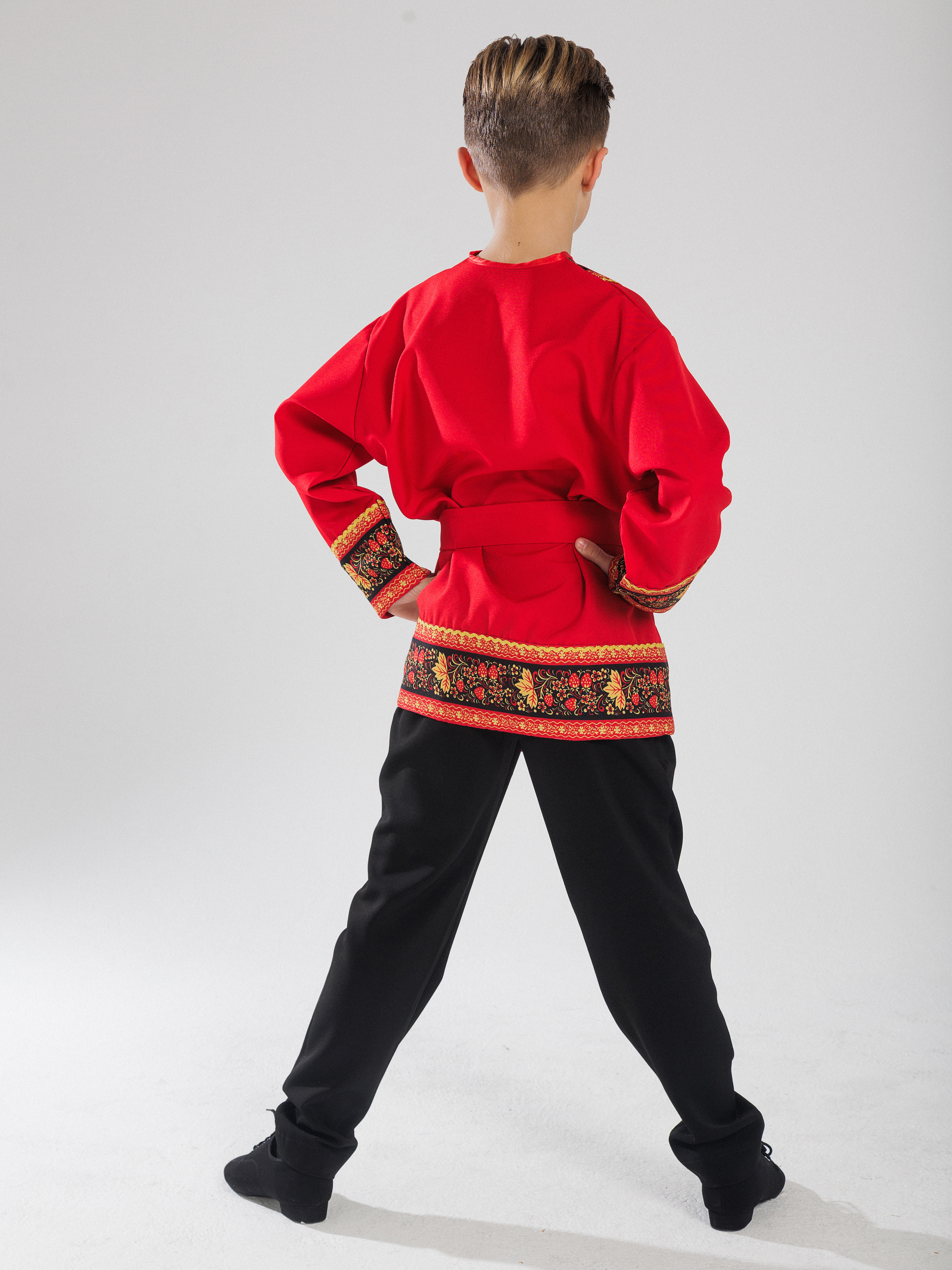 Рубашка русская народная Gala-Вальс С/Иван/красн/мальч - фото 5