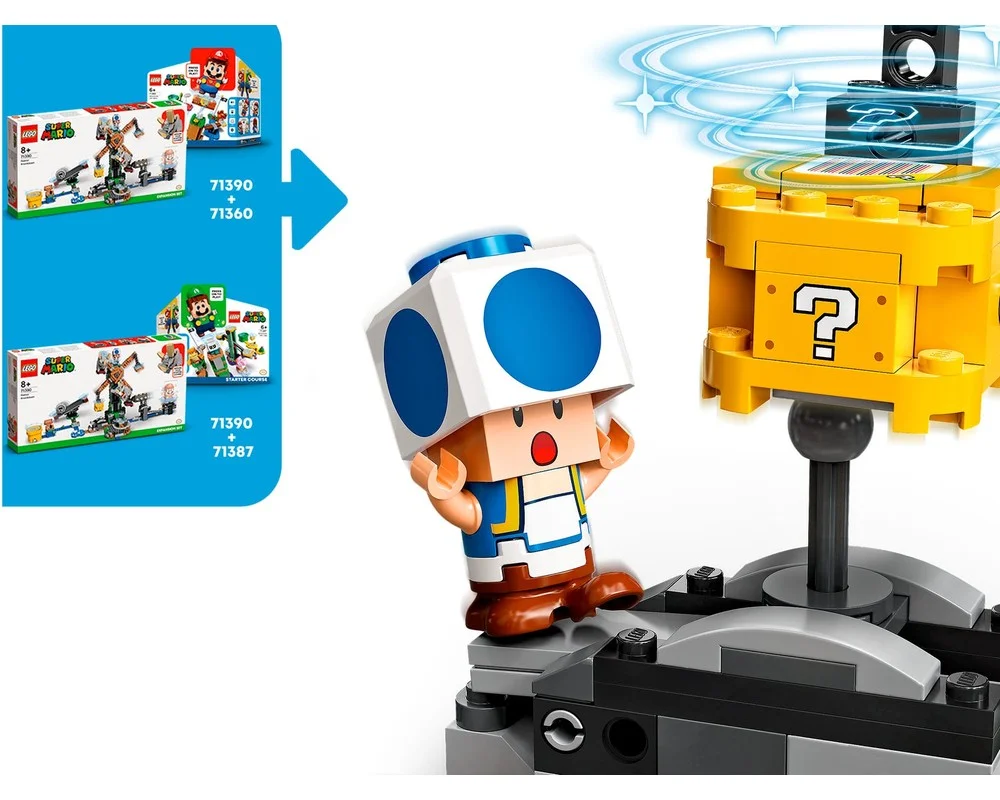 Конструктор LEGO Super Mario 71390 695 дет. - фото 7
