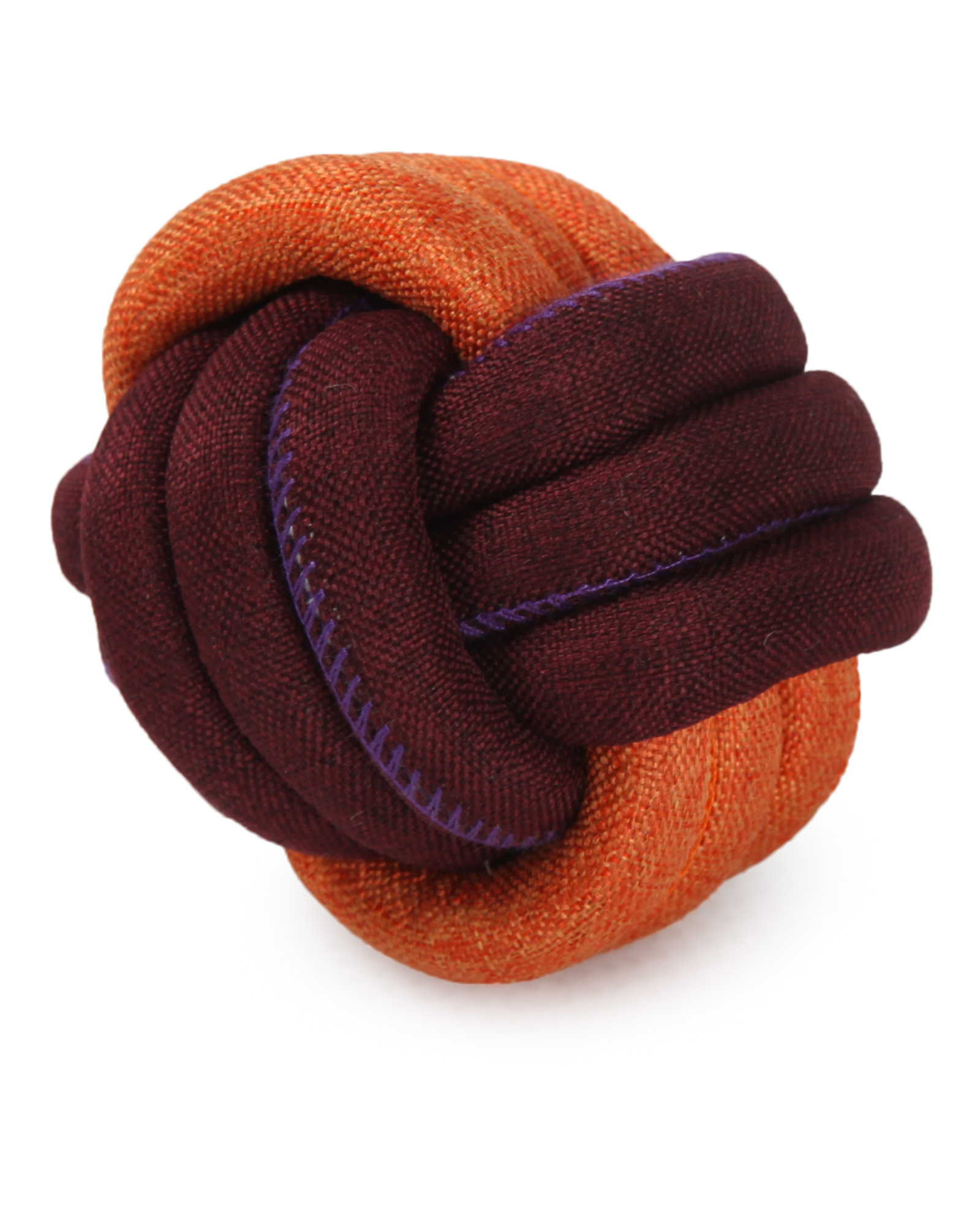 Игрушка для собак Barbaks Канатный мячик 6.5см - фото 3