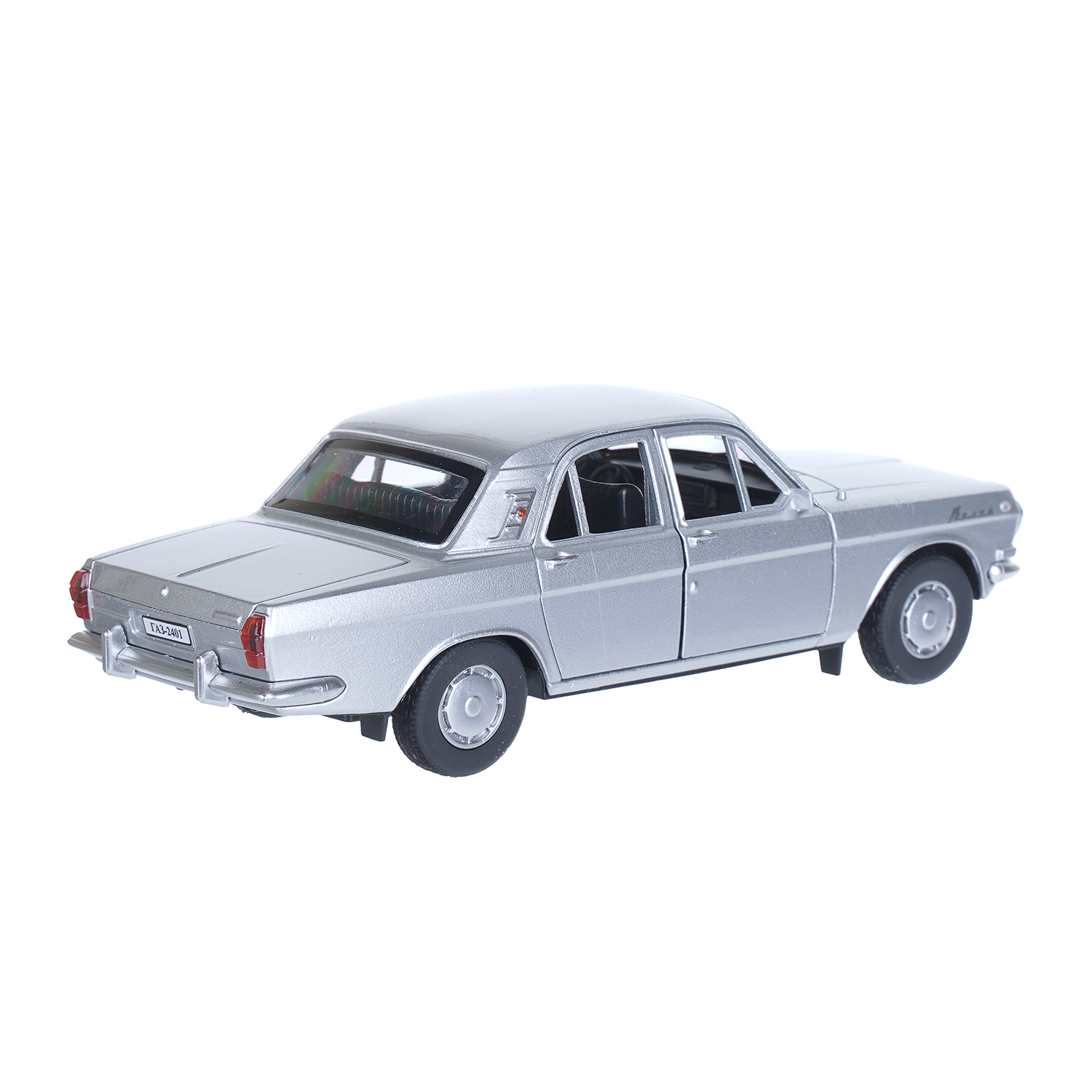 Автомобиль Технопарк ГАЗ Волга Серая 1:32 410485 - фото 2