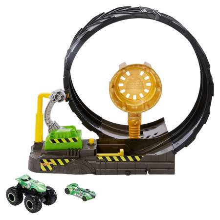 Трек Hot Wheels Монстр-трак Мертвая Петля с пусковой установкой