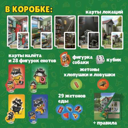 Настольная игра Konik Games Банда енотов