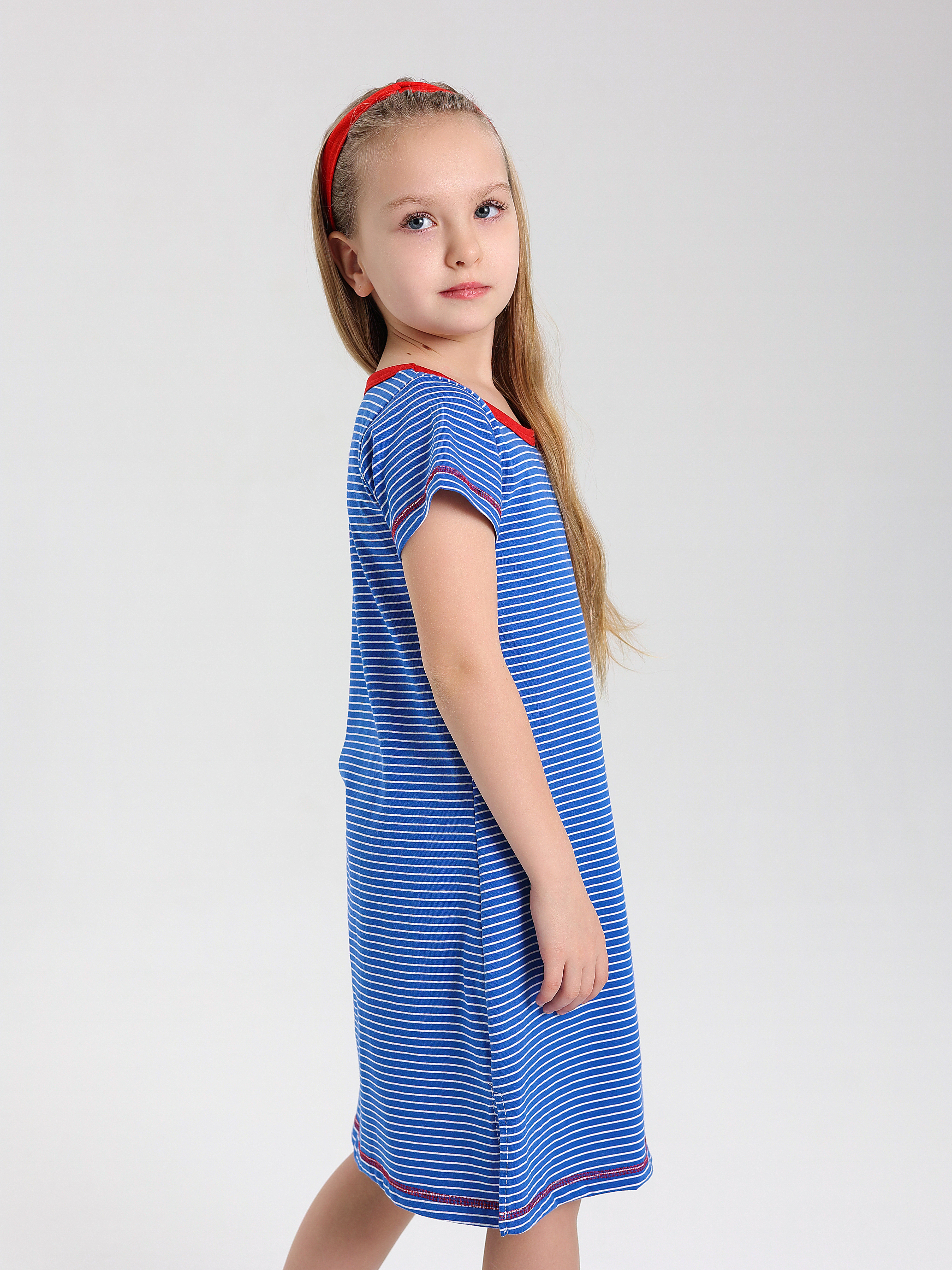 Сорочка ночная RobyKris 30-03-12п/полоска - фото 4