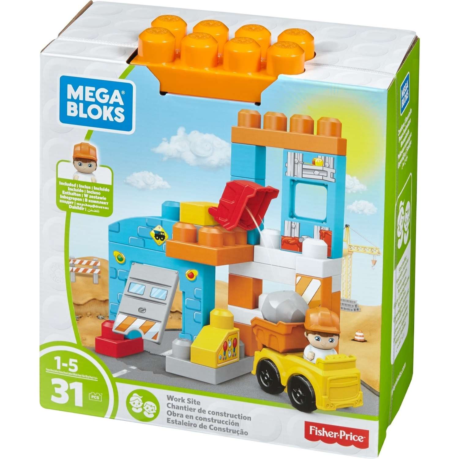 Конструктор Mega Bloks блочный - фото 3