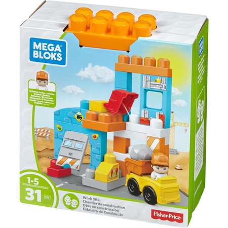 Конструктор Mega Bloks блочный