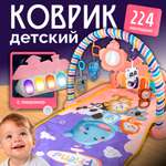 Коврик SHARKTOYS с дугами Бегемот
