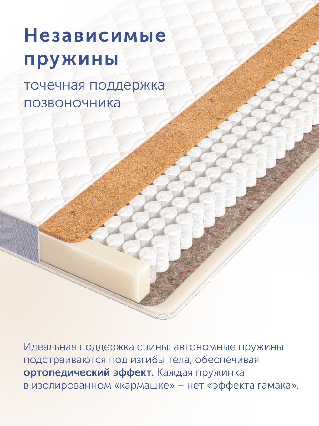 Матрас buyson Cute 90х200 - фото 6