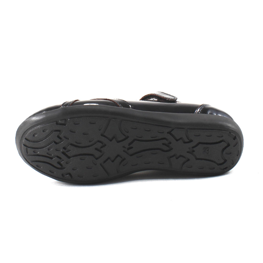 Туфли Ascenzi 916-130-СВ Ascenzi Туфли для девочки,черный лак - фото 5