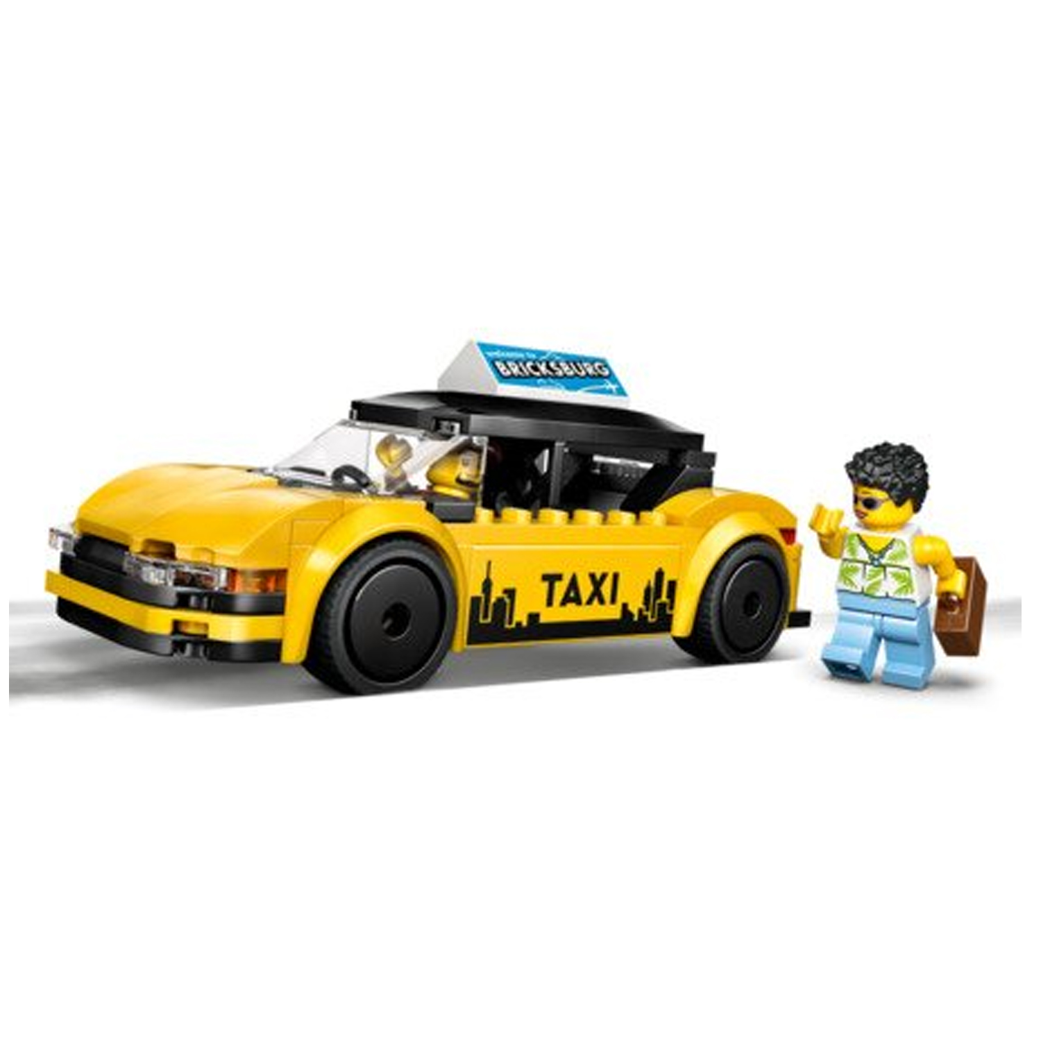 Конструктор LEGO City Желтое такси 122 дет. - фото 5