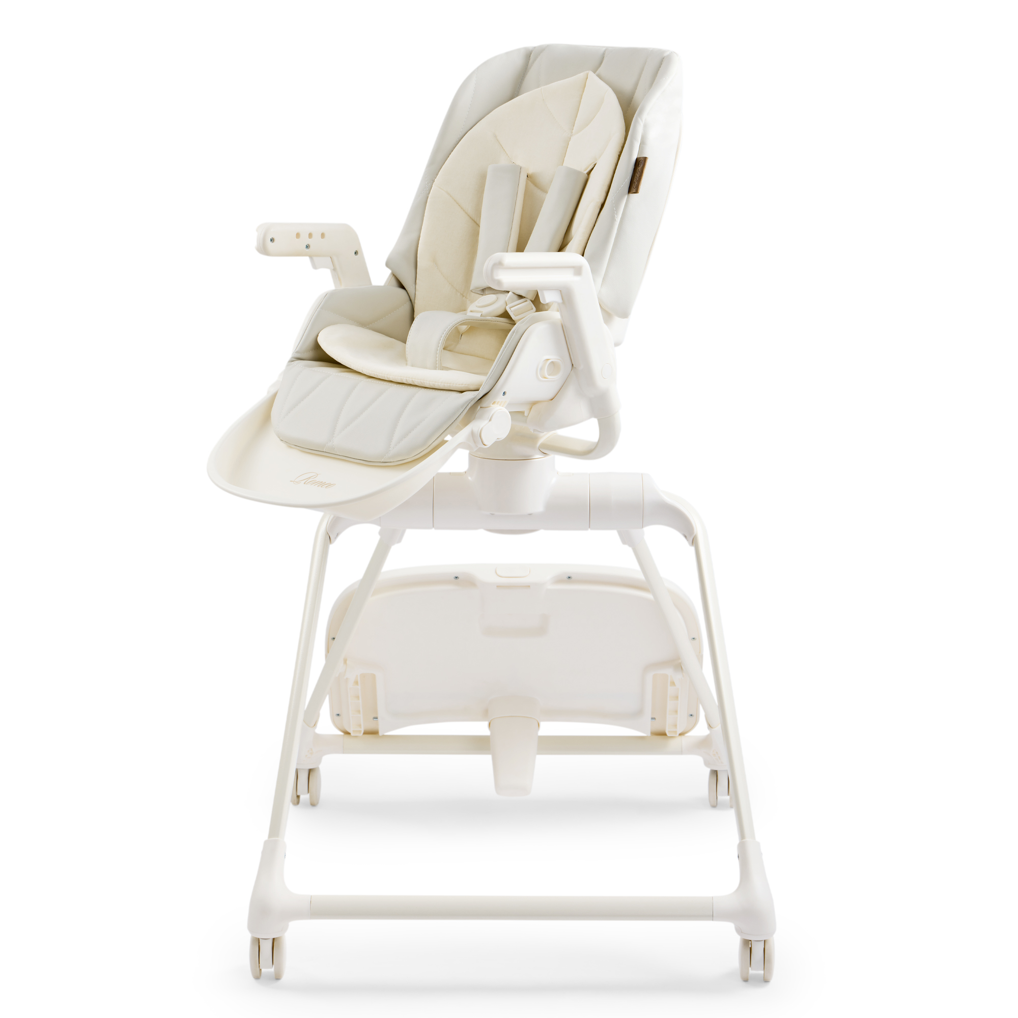 Стульчик для кормления Happy Baby ROMEO белый - фото 14