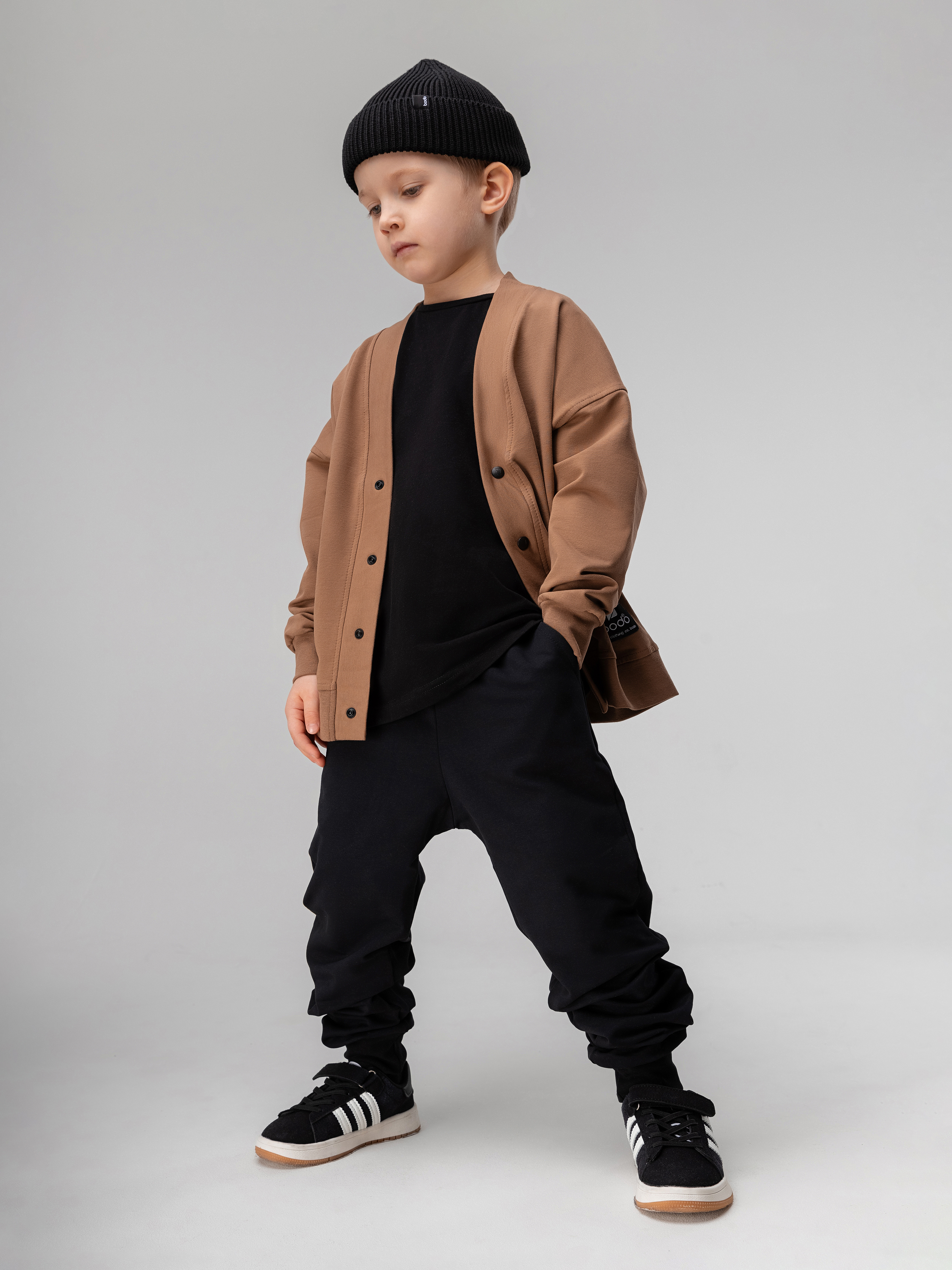 Брюки спортивные Bodo 6-338МU_черный - фото 1