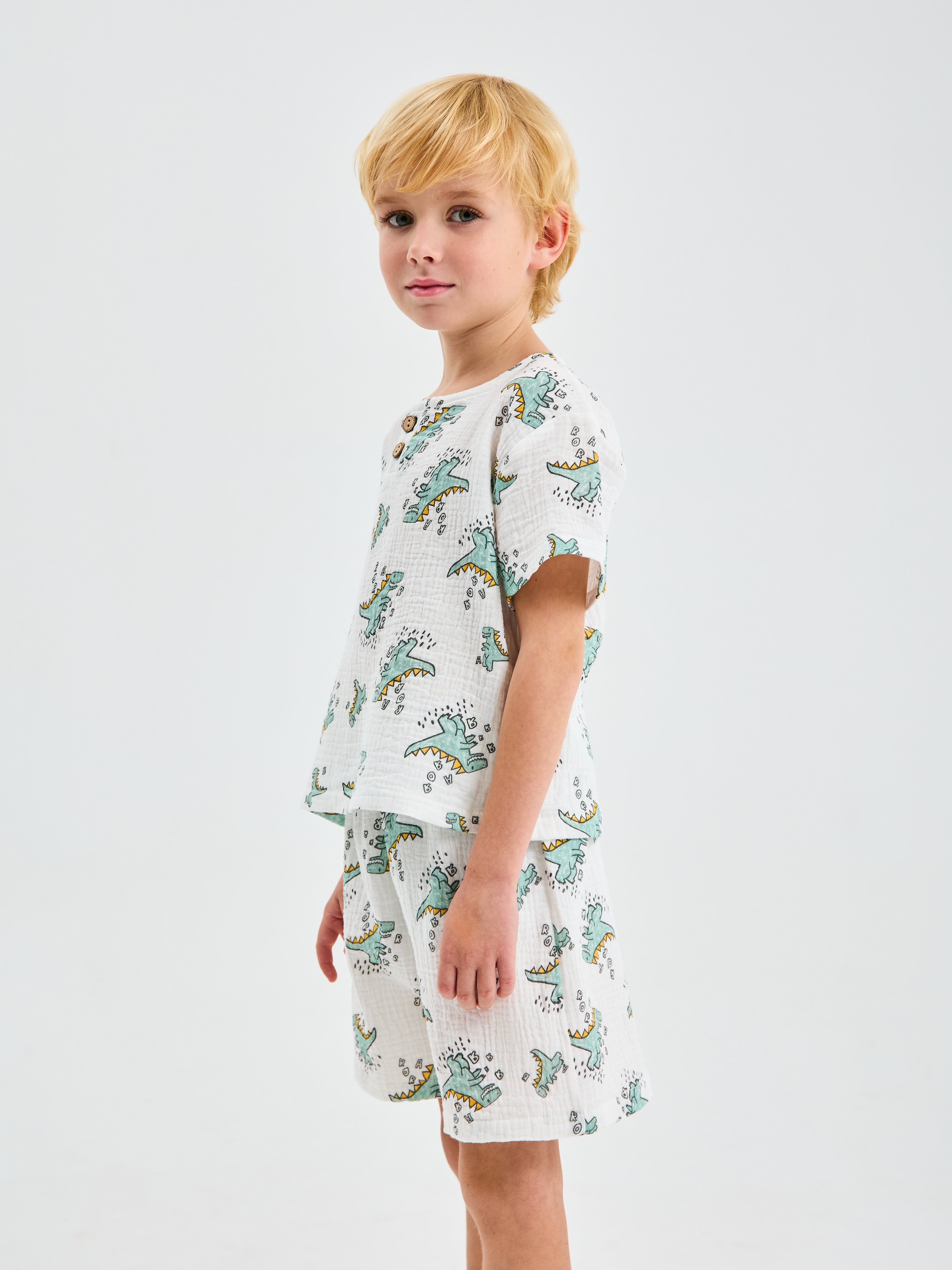 Костюм Mil Art kids 1902201549SUIT-SHORTS-BOY-DRAKON - фото 5