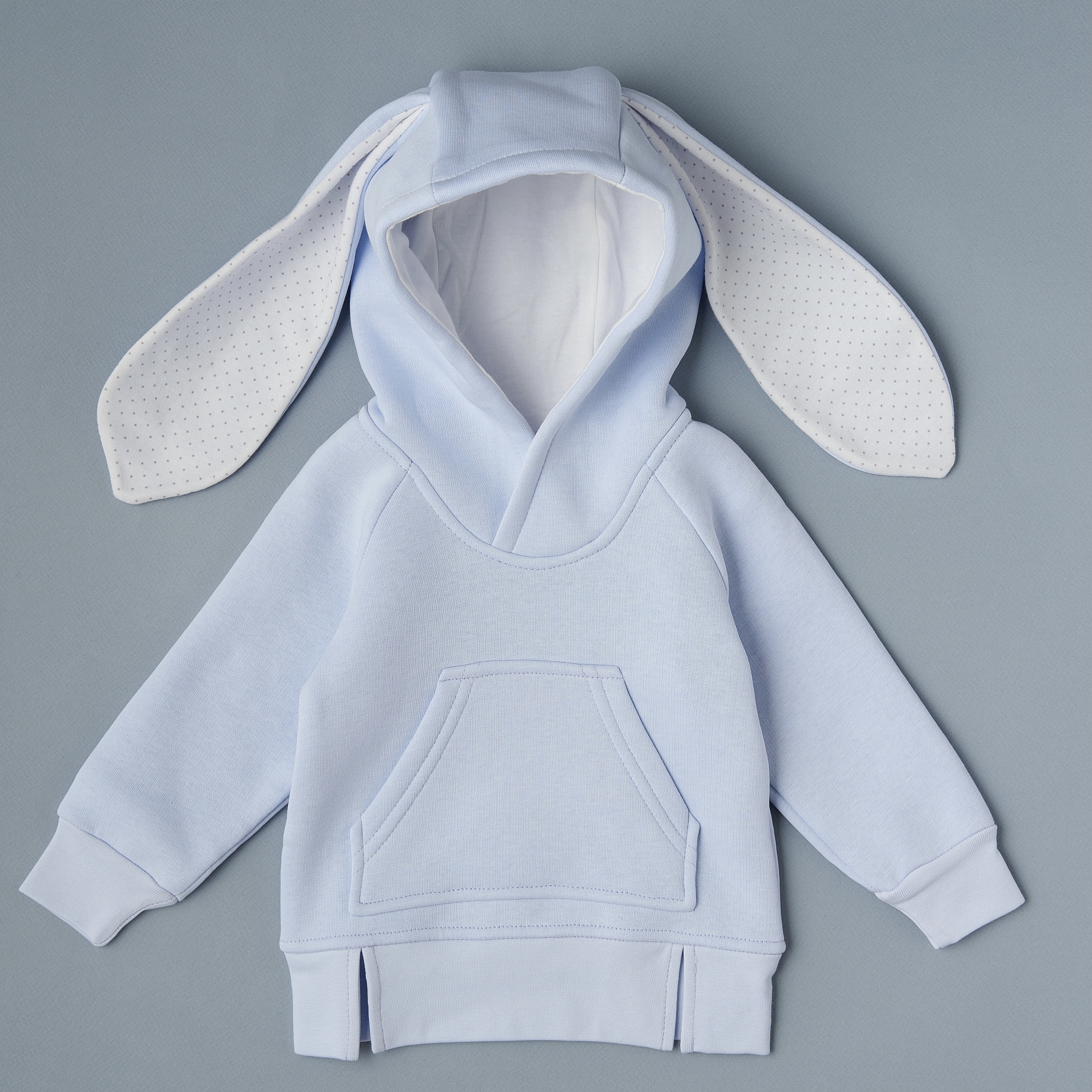 Худи Little Star 1651/голубой - фото 6