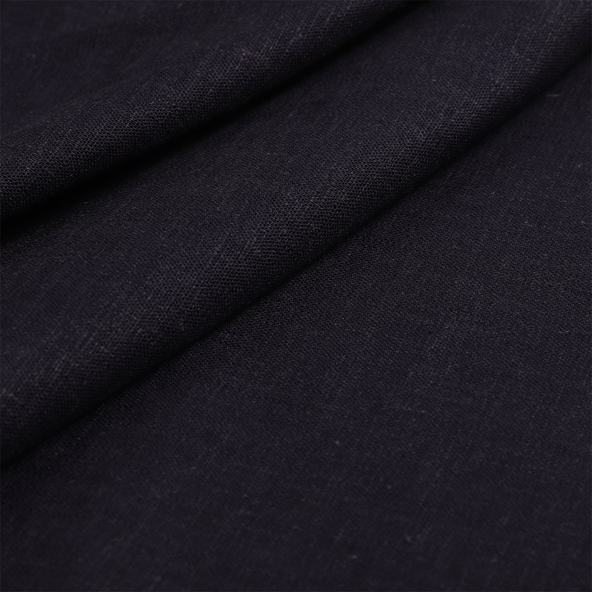 Ткань льняная TBY 1.4 х 2 м, цвет темно-синий - фото 3