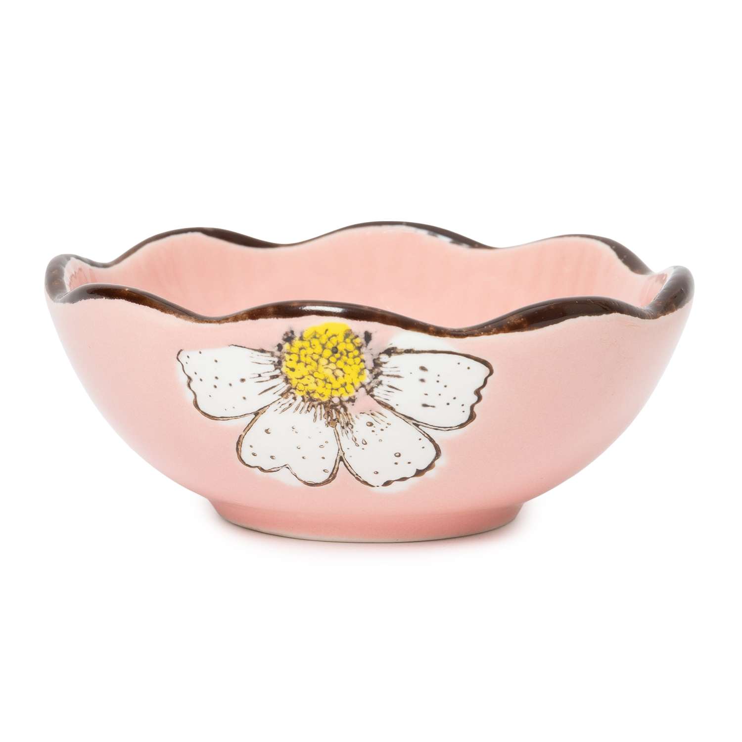 Салатник ё Ромашка розовый - фото 3