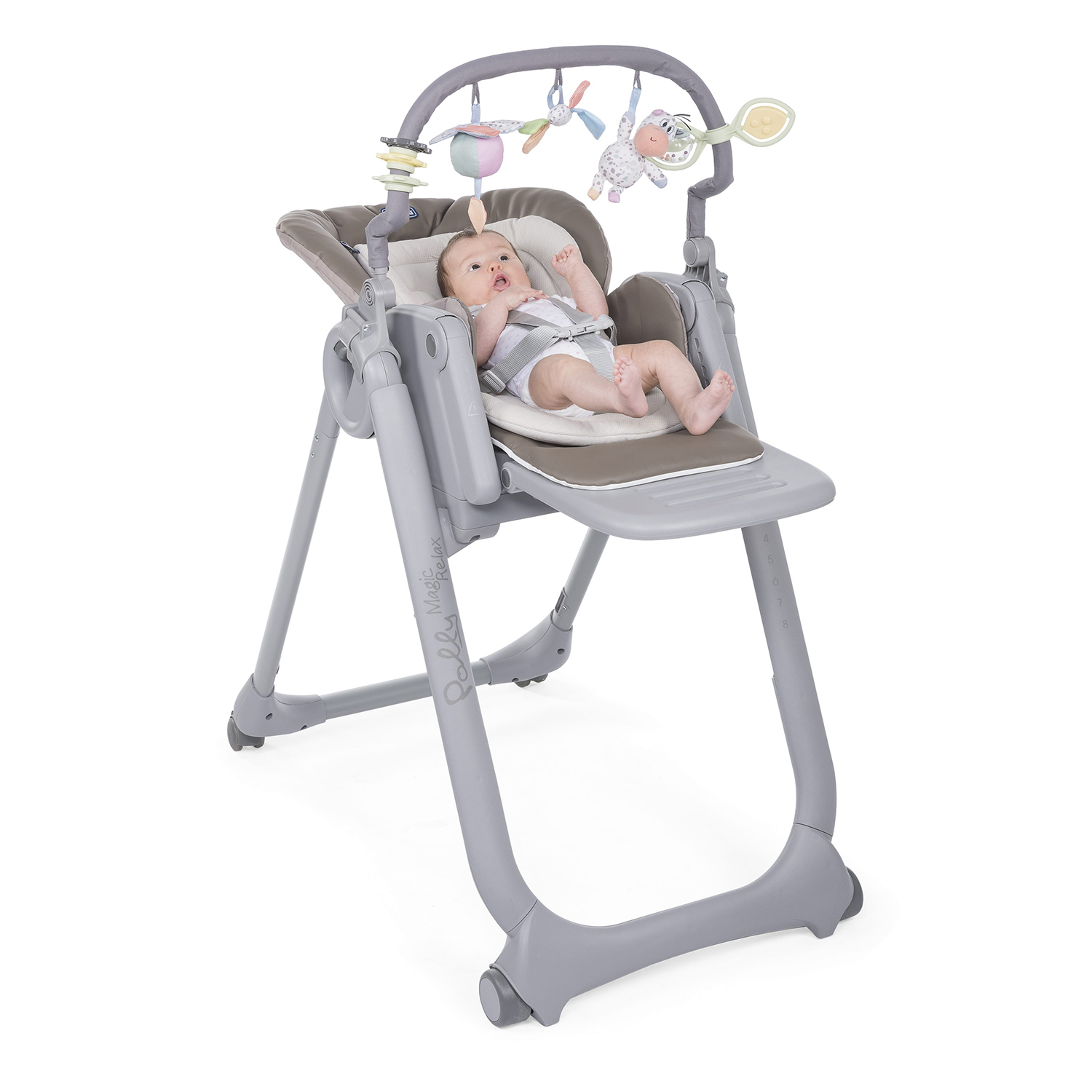 Стульчик для кормления Chicco Polly Magic Relax 2 в 1 - фото 8