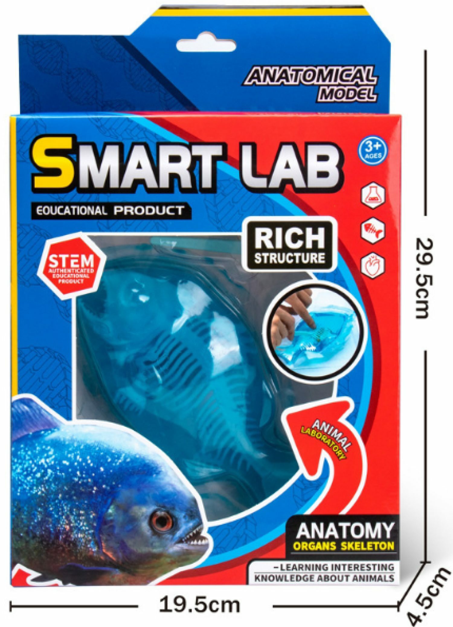 Набор для опытов 1TOY Пиранья - фото 1