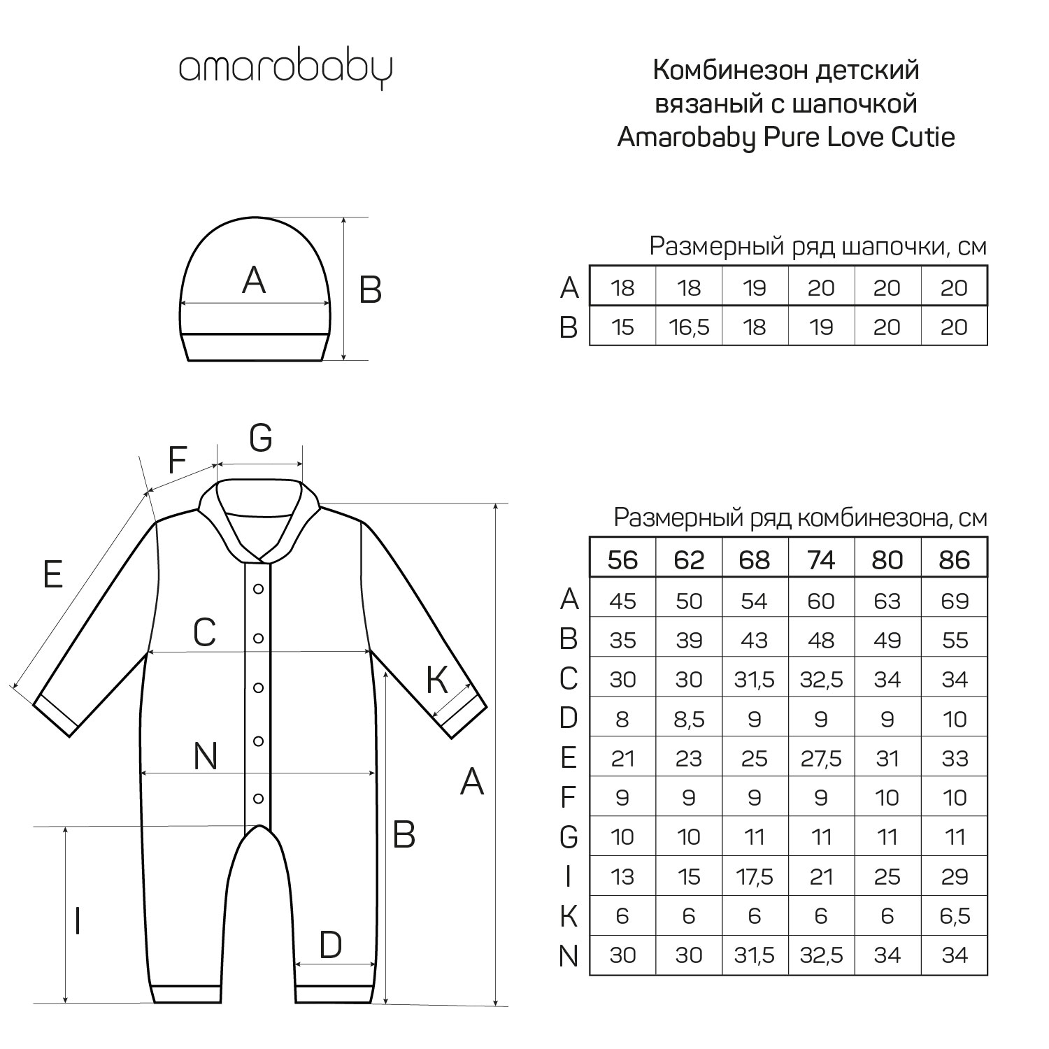 Комбинезон Amarobaby AB-OD21-PLС5/11 - фото 15