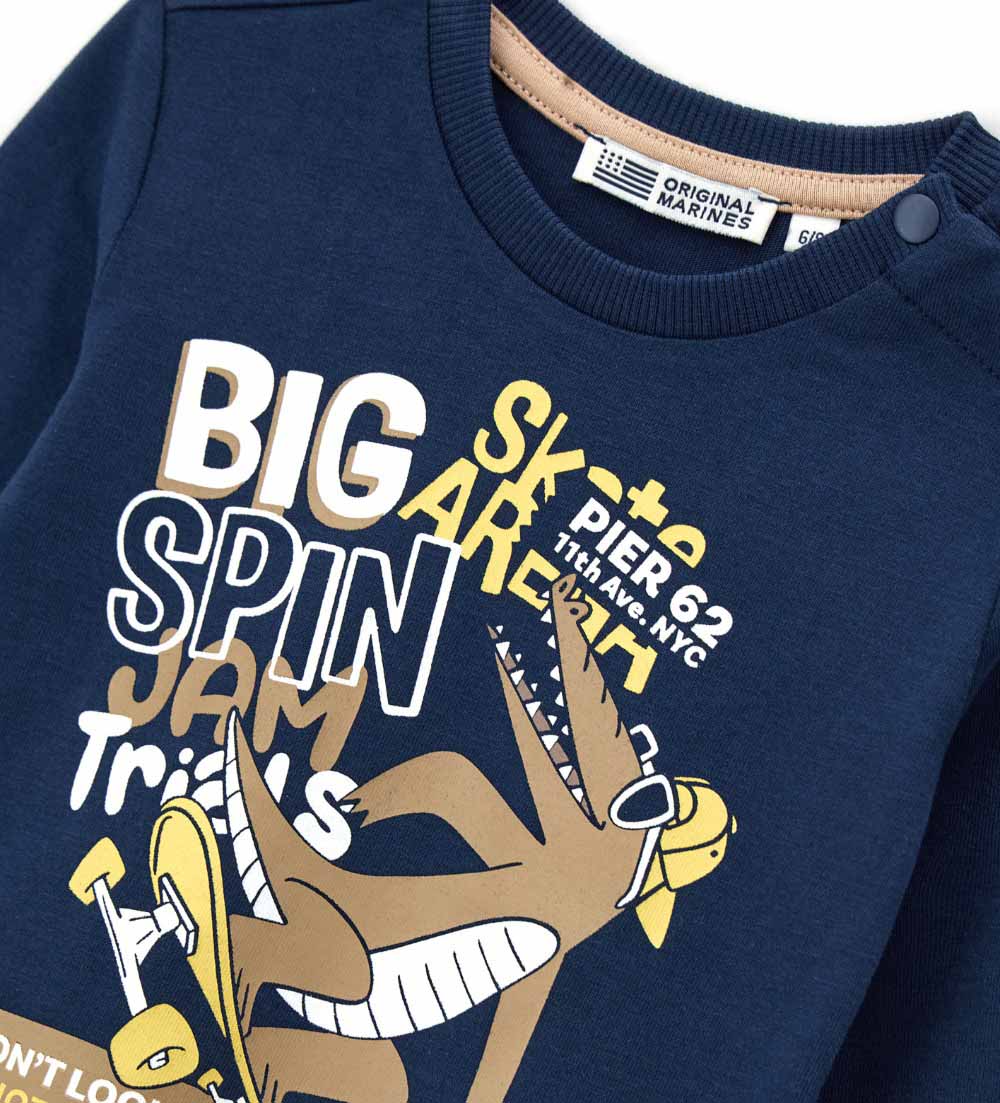 Лонгслив ORIGINAL MARINES DFA0686NM_19-4111TCX - фото 3