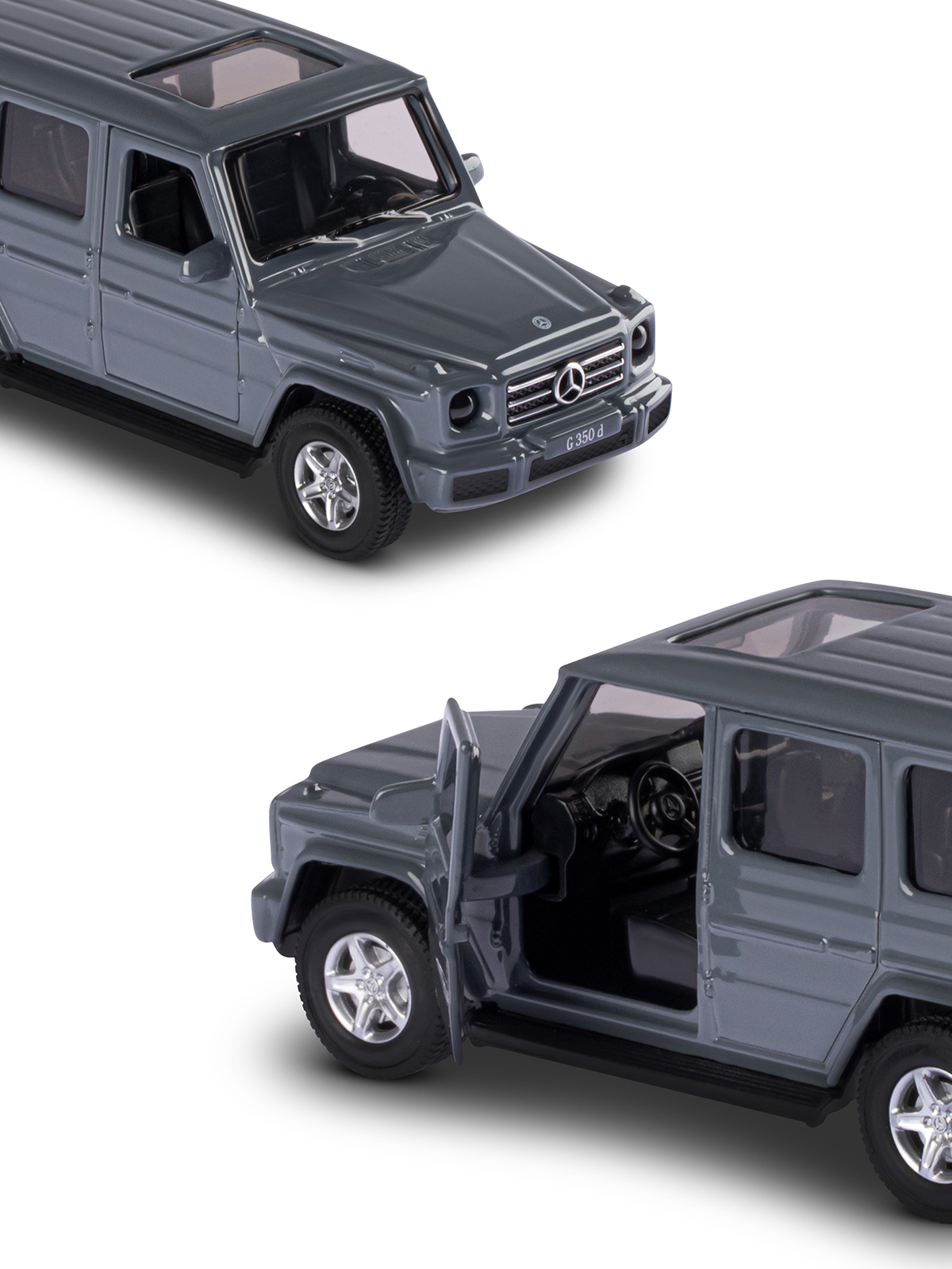 Внедорожник АВТОпанорама Mercedes Benz G350d 1:42 JB1251222 - фото 8