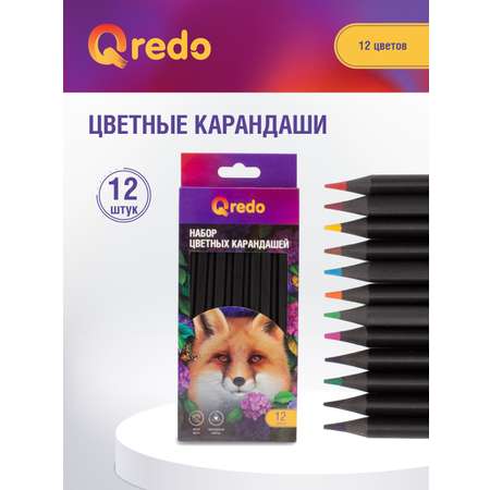 Карандаши цветные Qredo 12 шт.