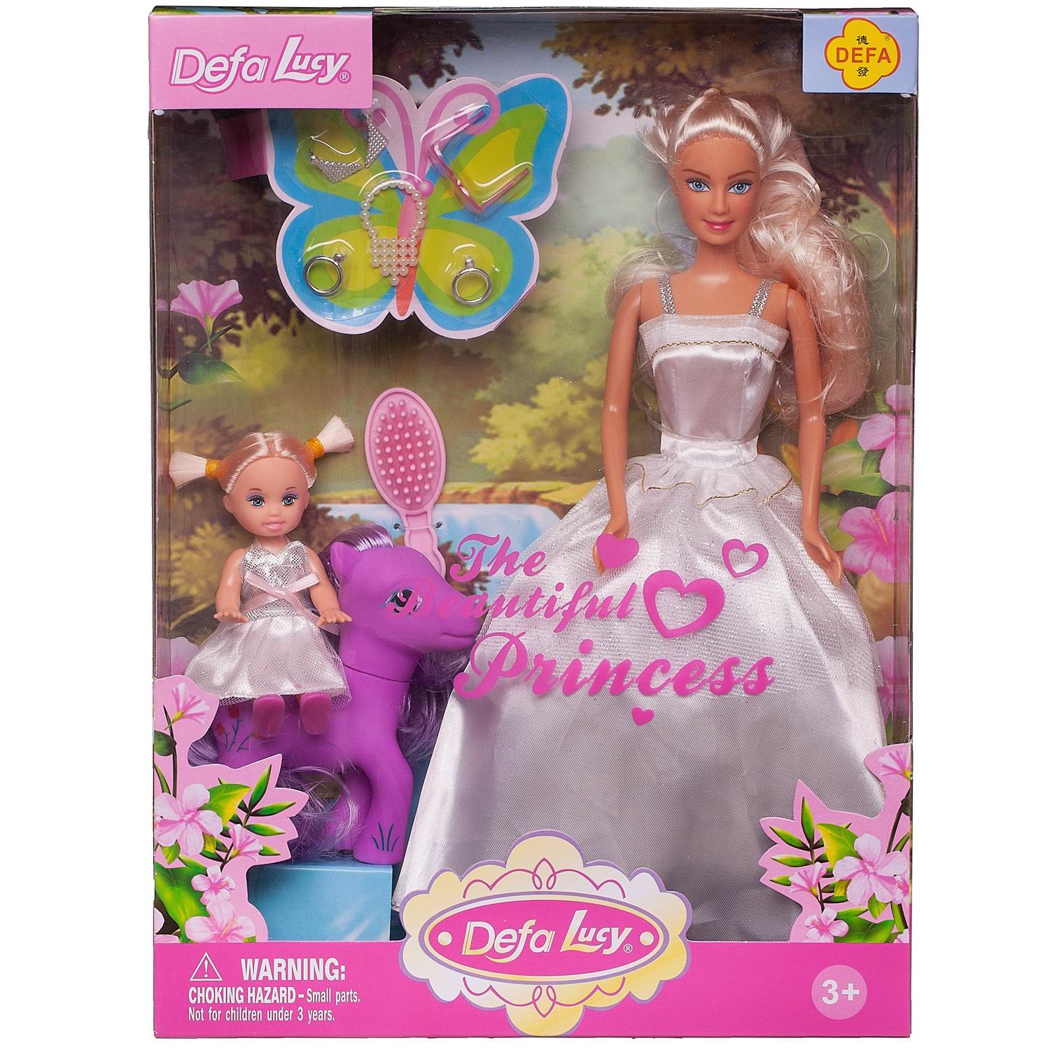 Кукла модельная Abtoys 8077d/белое - фото 1