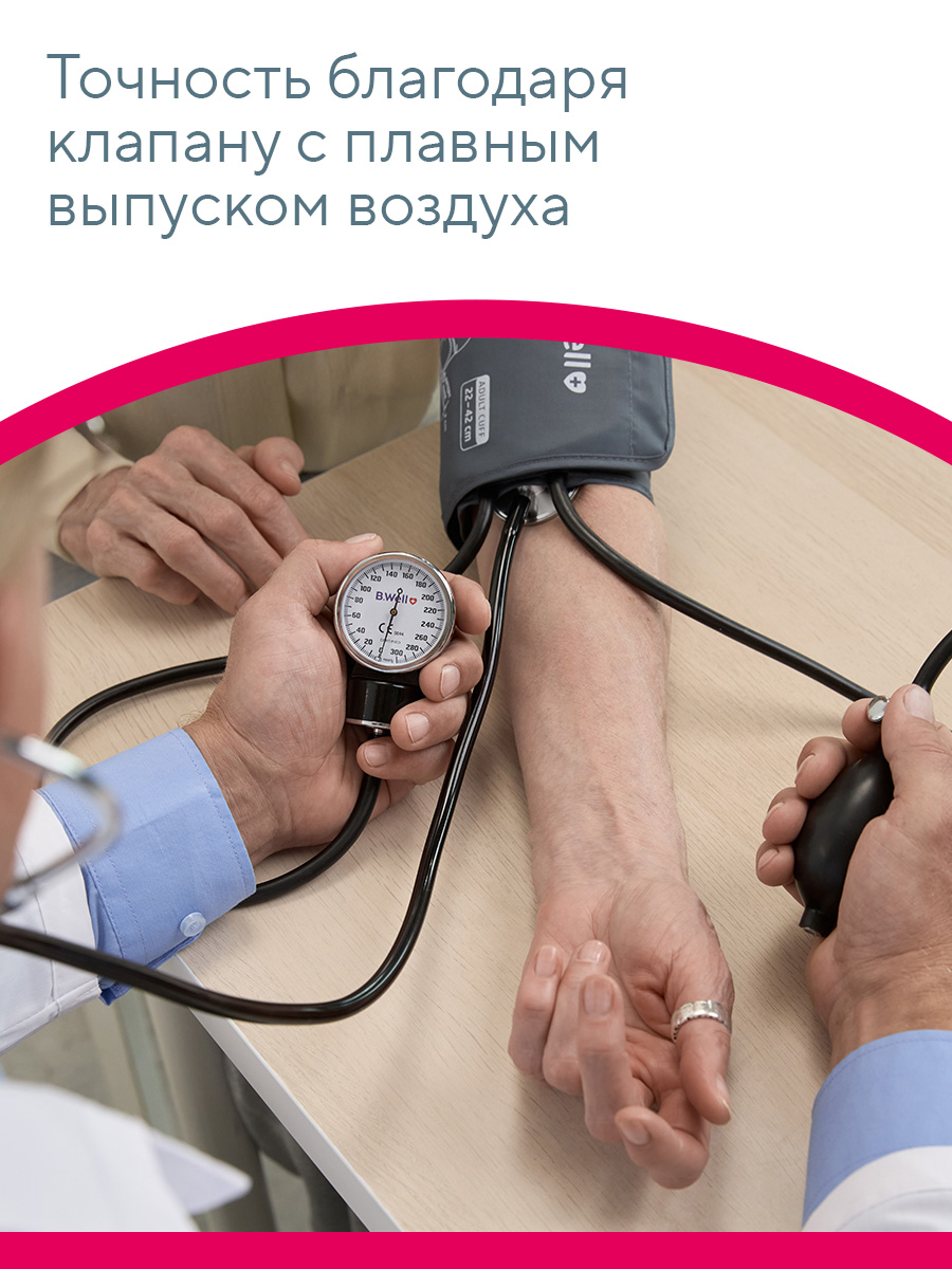 Тонометр механический B.Well MED-62 - фото 7