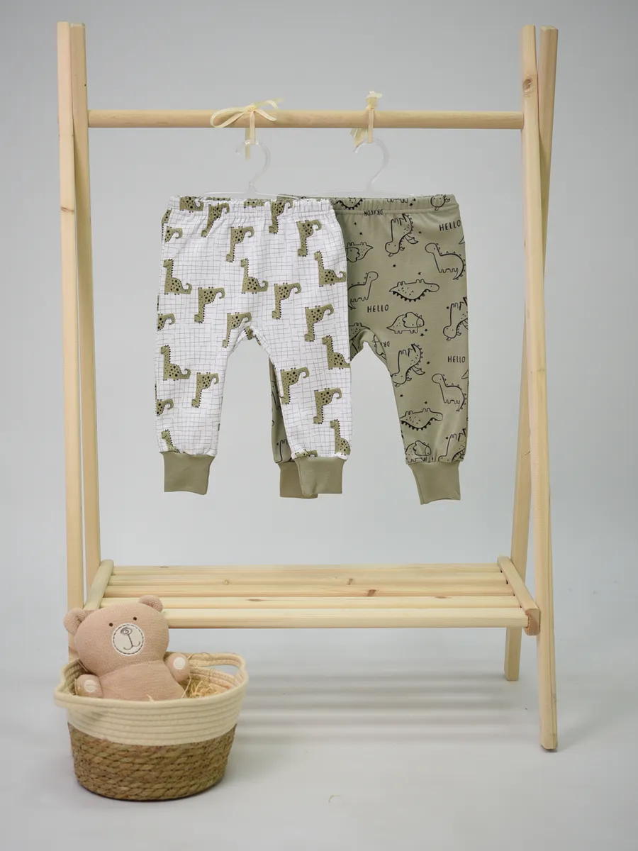 Штанишки 2 шт Совенок Дона БШ2-302-1/19 - фото 4