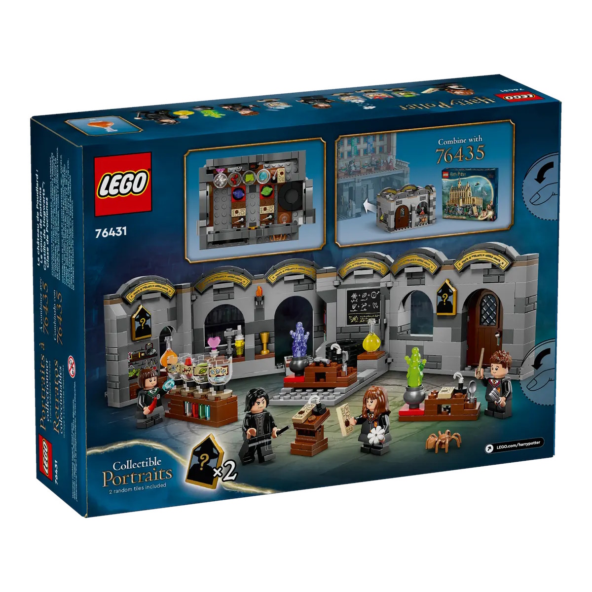 Конструктор LEGO Harry Potter Хогвартс Класс зелий 397 дет. - фото 5