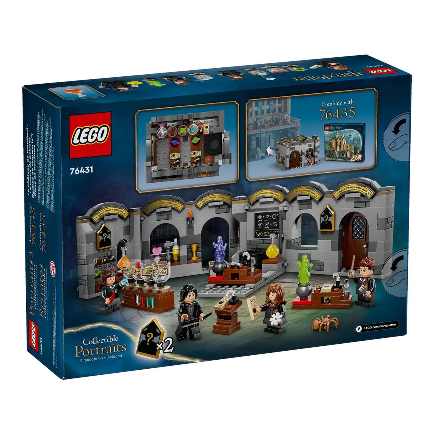 Конструктор LEGO Harry Potter Хогвартс Класс зелий блочный - фото 5