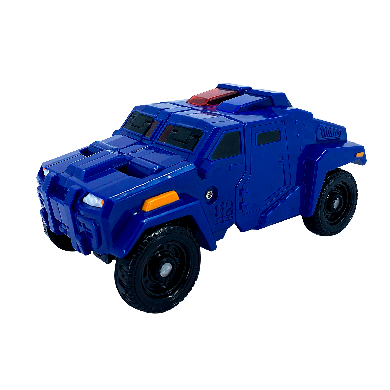 Игровой набор METAL-CARDBOT Блю Коп Тринити - фото 5