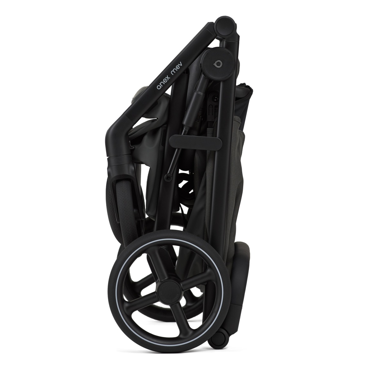 Коляска 2в1 Anex Mev черный - фото 8
