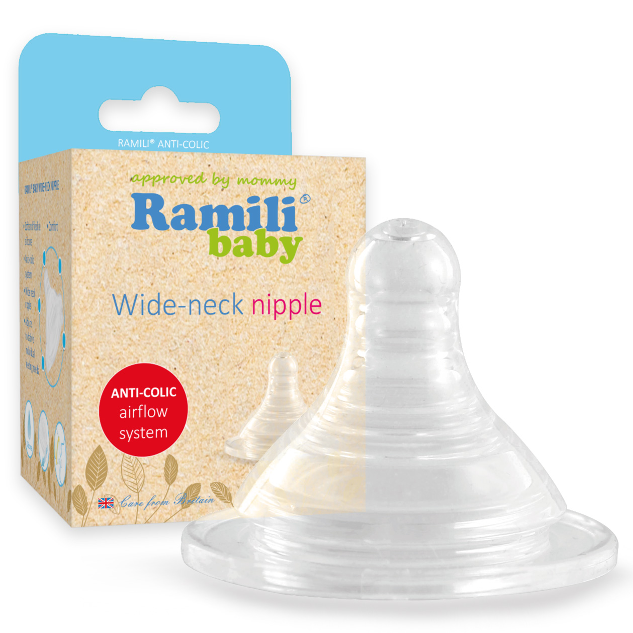 Бутылочка Ramili Anti-Colic 240 мл - фото 17