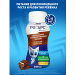 Смесь Nestle Health Science Health Science Ресурс Юниор со вкусом шоколада 200мл с 12 месяцев
