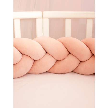 Бортик для кроватки Alisse dreams Косичка