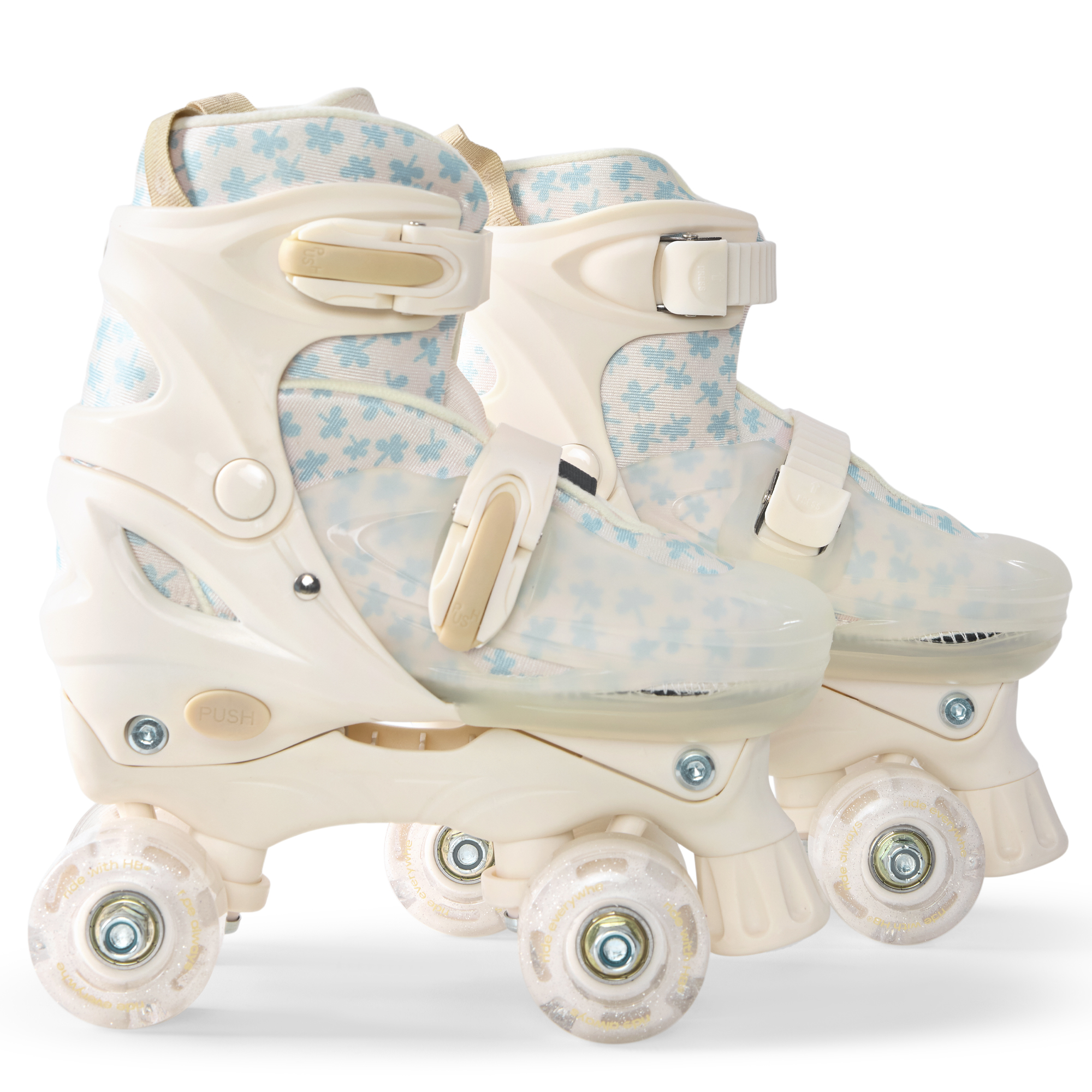 Коньки Happy Baby Раздвижные M 30-33 - фото 5