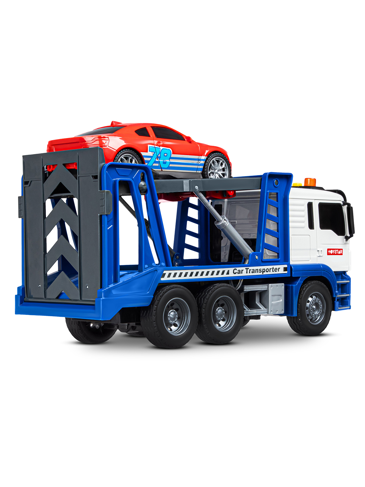 Автовоз AUTODRIVE с машинкой JB0405099 - фото 13