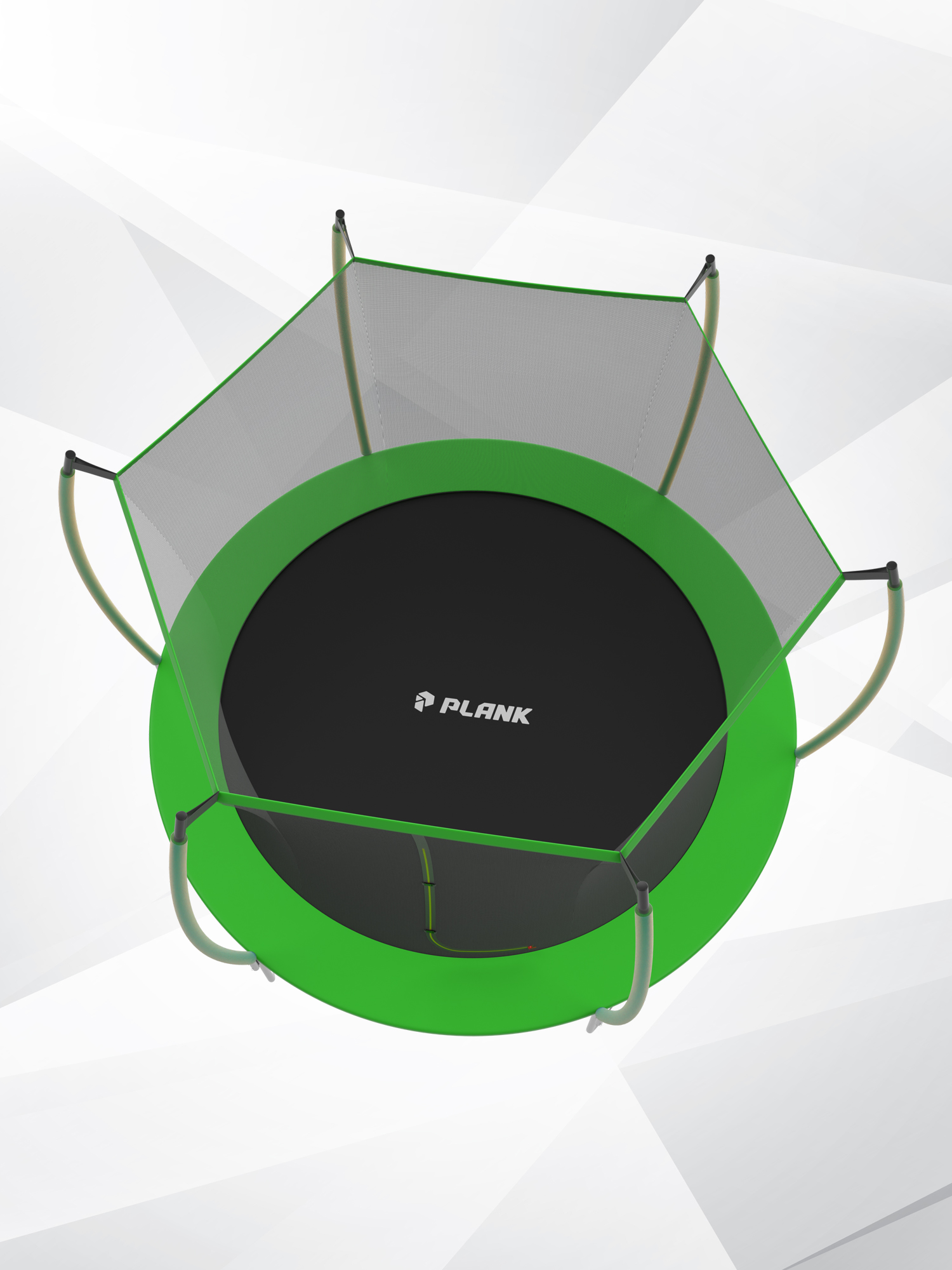 Батут уличный Plank LITE 8ft internal 244см с внутренней сеткой - фото 6