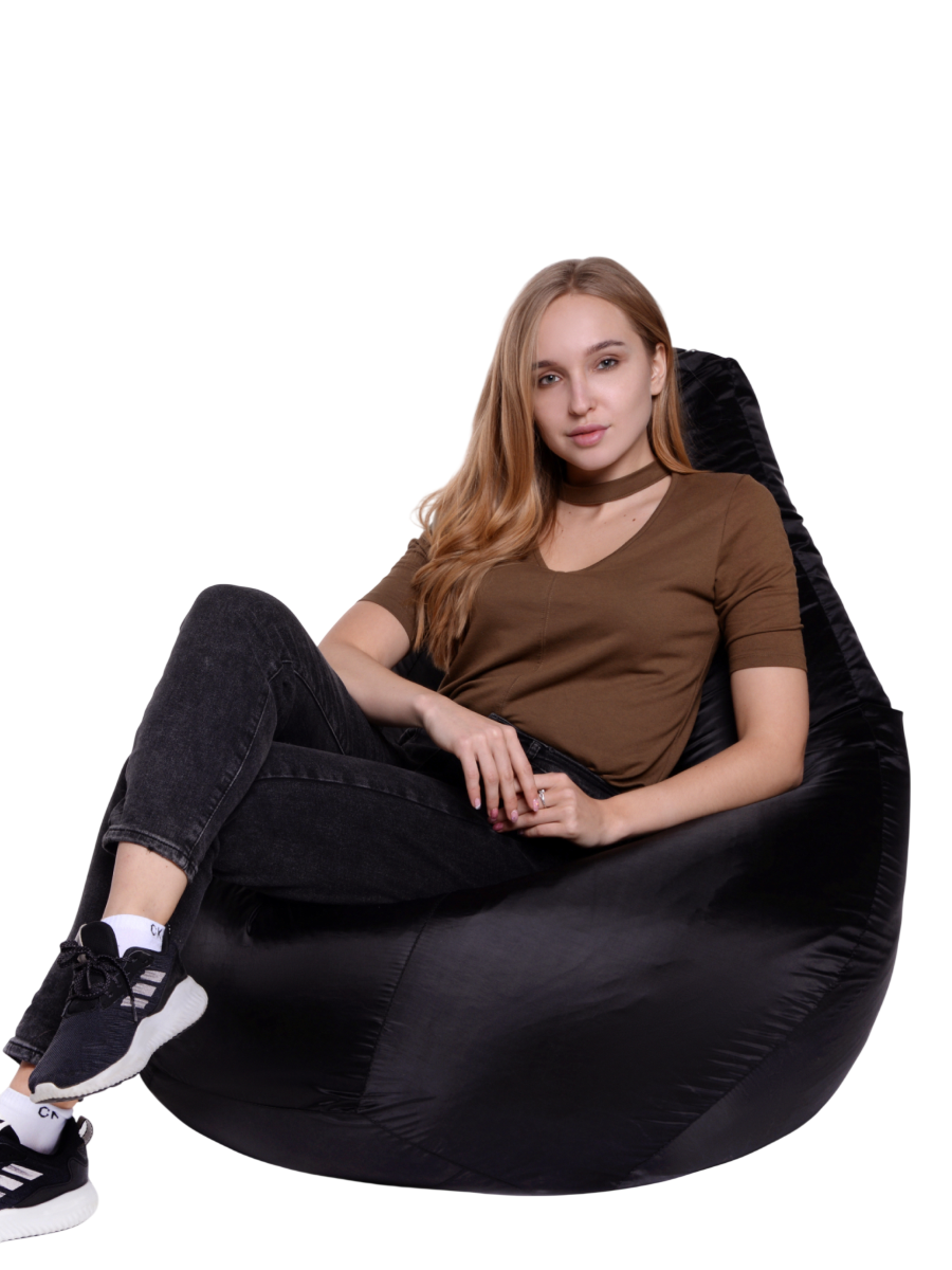 Кресло-мешок DreamBag черный - фото 1