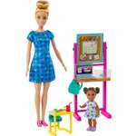 Кукла модельная Barbie Кем быть? Учительница