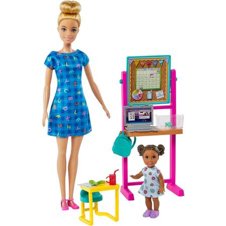 Кукла модельная Barbie Кем быть? Учительница