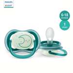 Пустышка Philips Avent силикон анатомическая от 6 мес.
