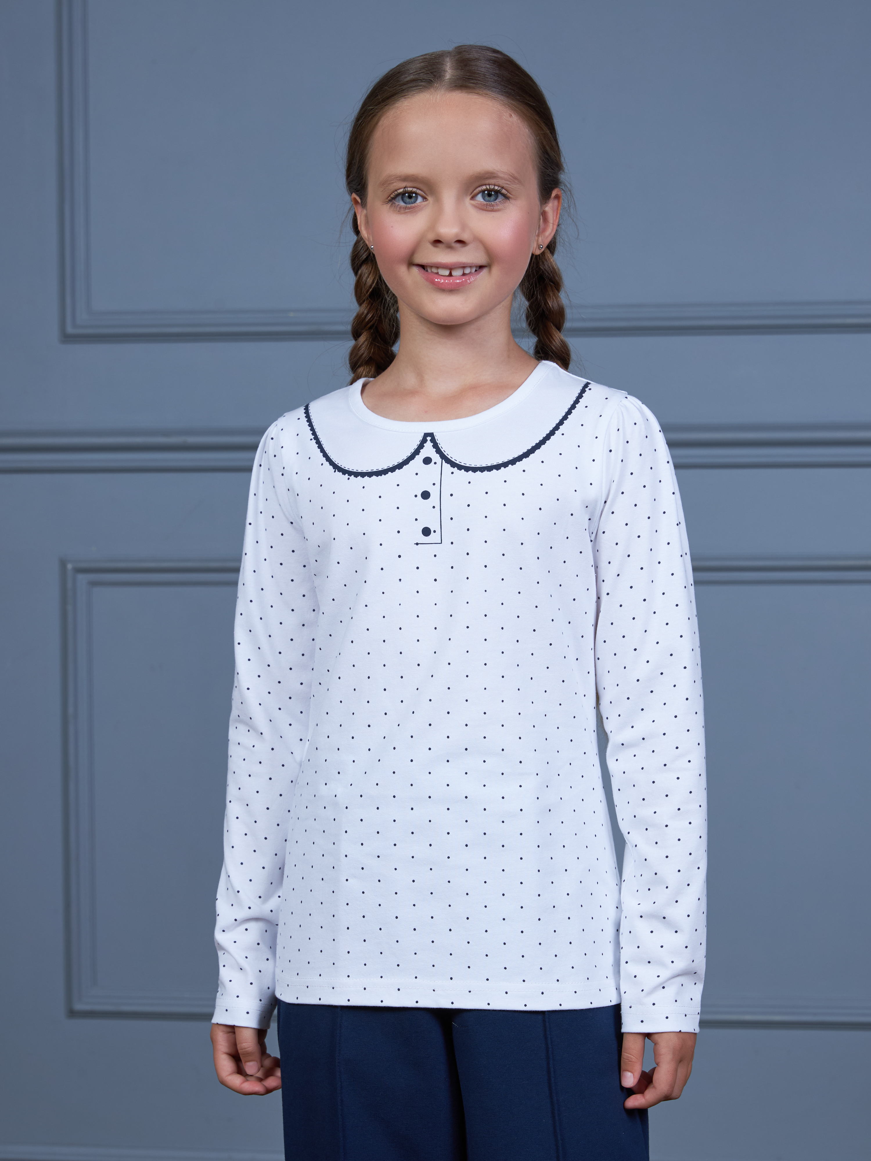 Лонгслив ME WE JG223-J101-913_Белый - фото 6