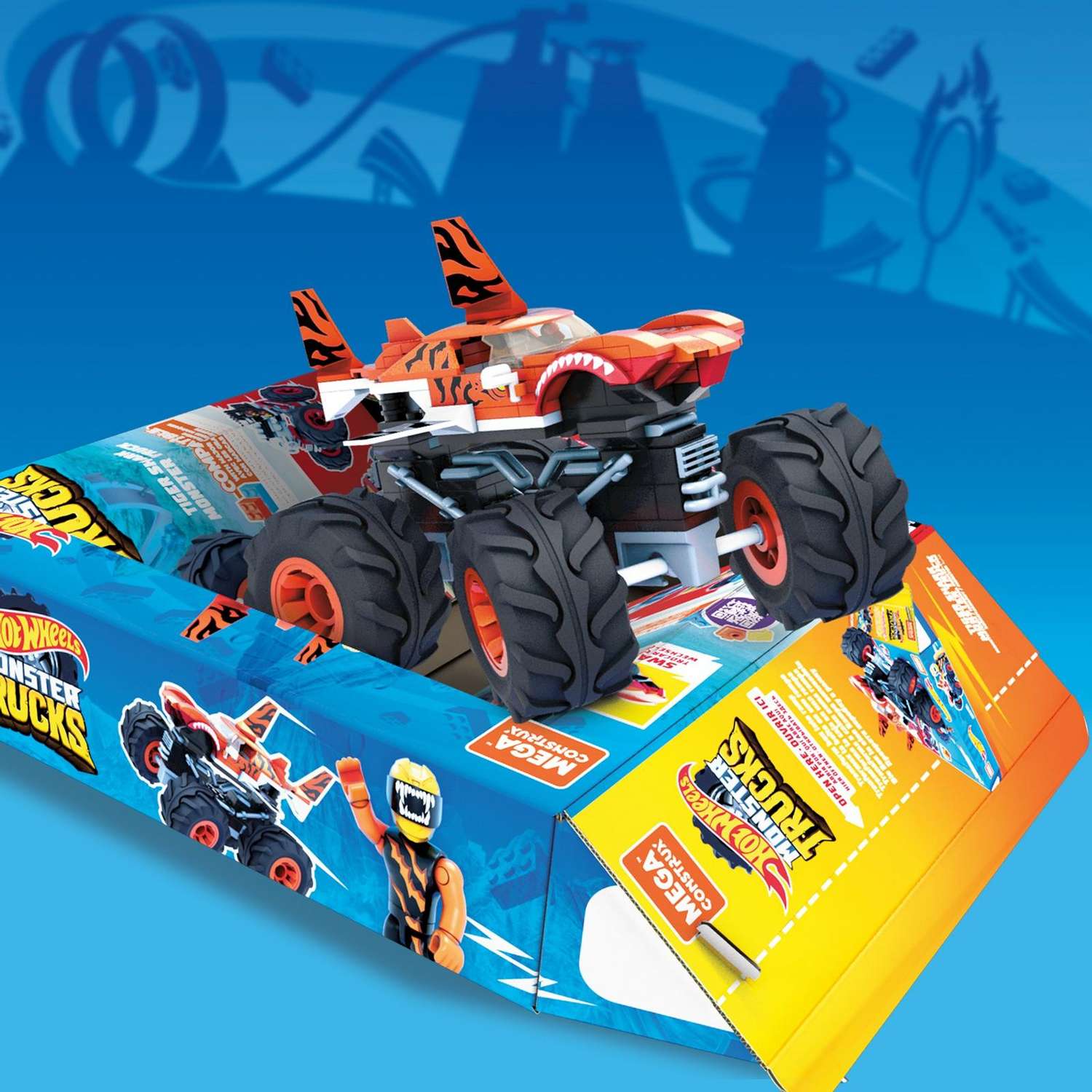 Конструктор Mega Construx Hot Wheels Монстр-трак в ассортименте - фото 22
