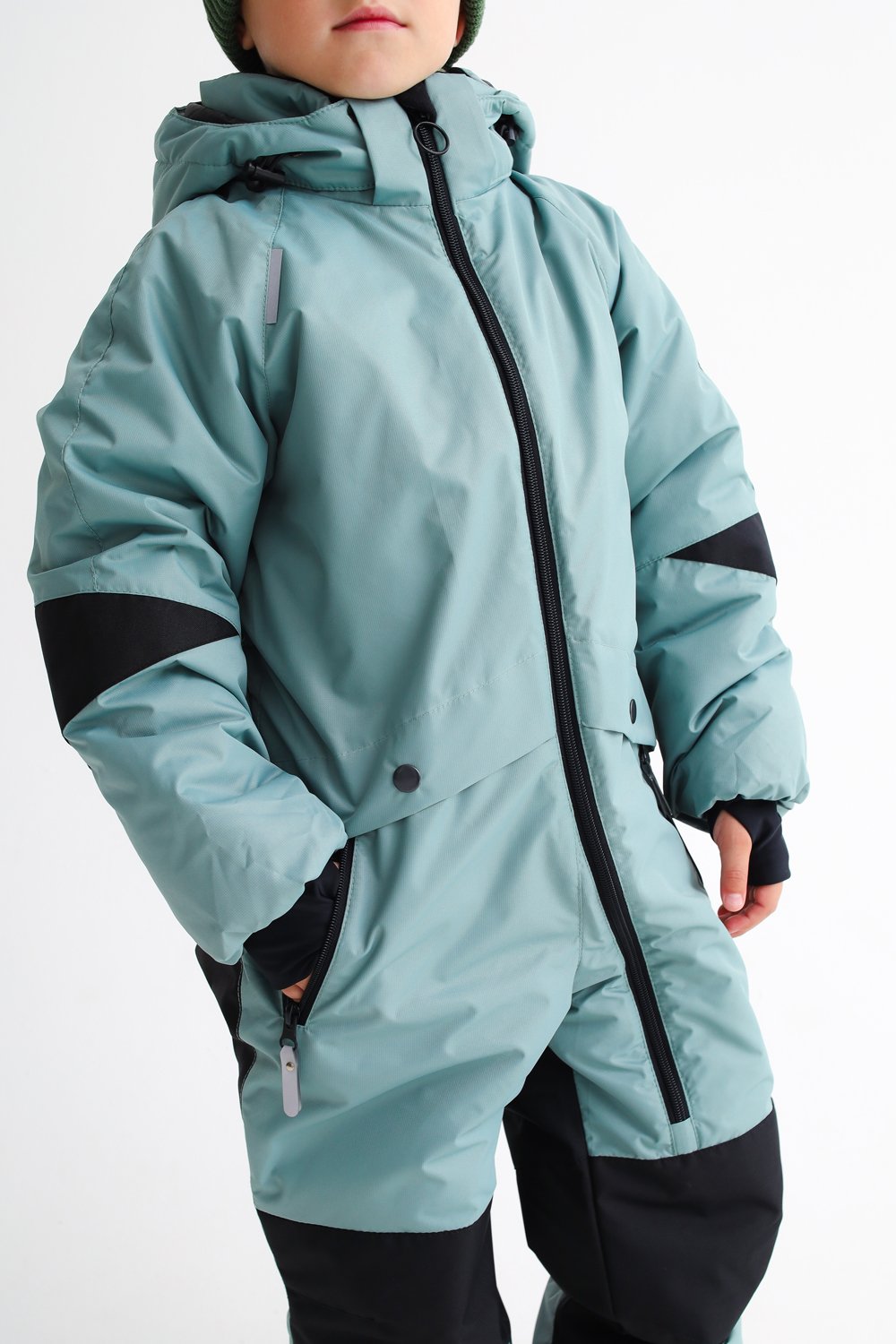 Комбинезон MINIDINO MDW1-OW006/0Комбинезон зимний Super пыльный малахит - фото 8